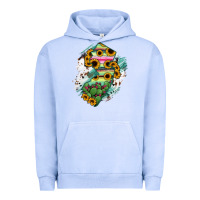 Pigment Grape Ice New jersey State Map Urban Hoodie - RanaPortraitStore
