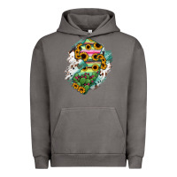 Pigment Tornado New jersey State Map Urban Hoodie - RanaPortraitStore