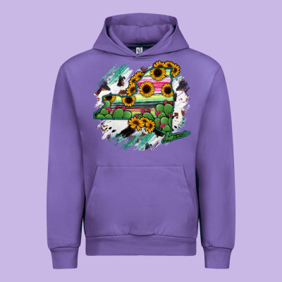 New York State Map Urban Hoodie Designed By Ranaportraitstore