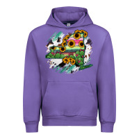 Tulip New York State Map Urban Hoodie - RanaPortraitStore