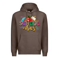 Coffee school vibes Premium Hoodie - Zillion Design Studio