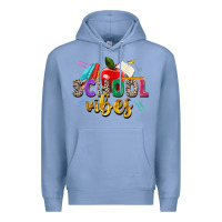 Colony Blue school vibes Premium Hoodie - Zillion Design Studio
