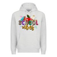 Dove Grey school vibes Premium Hoodie - Zillion Design Studio