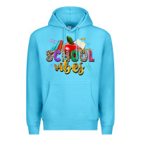 Ocean Blue school vibes Premium Hoodie - Zillion Design Studio