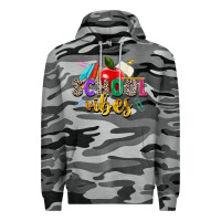 Slate Camo school vibes Premium Hoodie - Zillion Design Studio