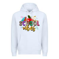 White school vibes Premium Hoodie - Zillion Design Studio
