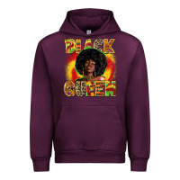 Mauve Wine Black queen juneteenth Urban Hoodie - Zillion Design Studio