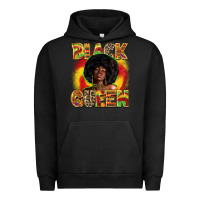 Pigment Black Black queen juneteenth Urban Hoodie - Zillion Design Studio
