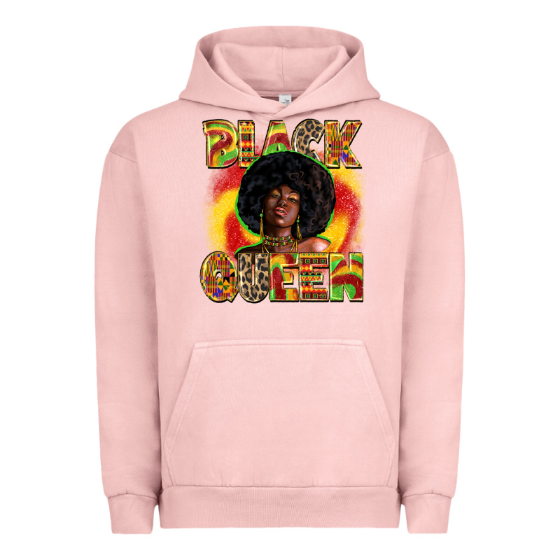 Black Queen Juneteenth Urban Hoodie by Zillion Design Studio | Teevron