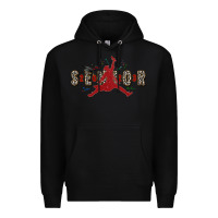 Black senior 2023 Premium Hoodie - Zillion Design Studio