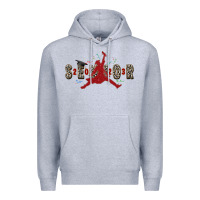 Heather Grey senior 2023 Premium Hoodie - Zillion Design Studio