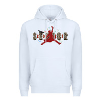 White senior 2023 Premium Hoodie - Zillion Design Studio