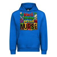 Cobalt Black strong proud Nurse juneteeenth Urban Hoodie - Zillion Design Studio