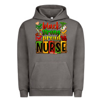 Pigment Tornado Black strong proud Nurse juneteeenth Urban Hoodie - Zillion Design Studio