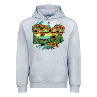 Heather Grey Pennsylvania State Map Urban Hoodie - RanaPortraitStore
