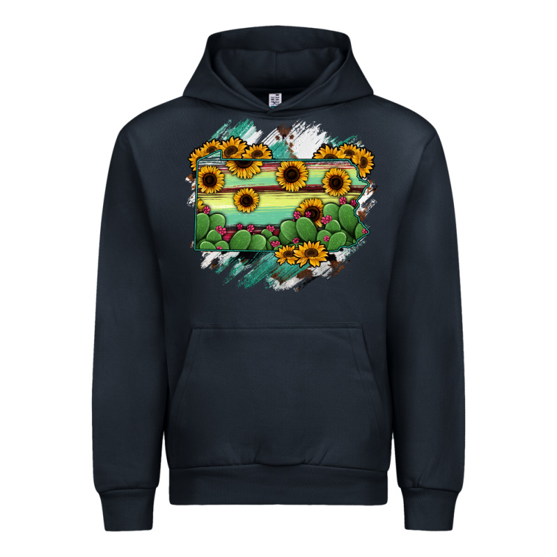 Pennsylvania State Map Urban Hoodie by RanaPortraitStore | Teevron