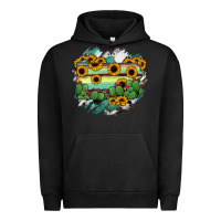 Pigment Black Pennsylvania State Map Urban Hoodie - RanaPortraitStore