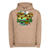 Pigment Burro Pennsylvania State Map Urban Hoodie - RanaPortraitStore
