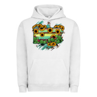 Pigment Lunar Rock Pennsylvania State Map Urban Hoodie - RanaPortraitStore