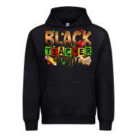 Foreset Green Black Teacher magic juneteenth Urban Hoodie - Zillion Design Studio
