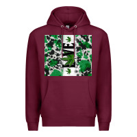 Burgundy weed love tumbler3 Premium Hoodie - CTS Tumbler Store