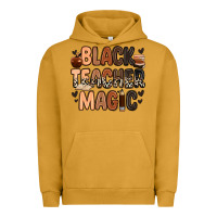 Pigment Peanut Butter Black Teacher magic juneteenth Urban Hoodie - Zillion Design Studio