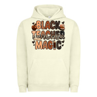 Pigment Pistachio Black Teacher magic juneteenth Urban Hoodie - Zillion Design Studio