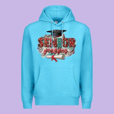 Senior 2023 Mom Premium Hoodie Designed By Zillion Design Studio