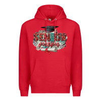 Red senior 2023 mom Premium Hoodie - Zillion Design Studio