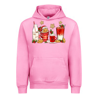 Fuchsia Pink santa fuel coffee cups Urban Hoodie - texasbilliewilder