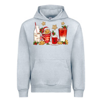 Heather Grey santa fuel coffee cups Urban Hoodie - texasbilliewilder