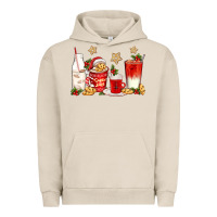Pigment French Oak santa fuel coffee cups Urban Hoodie - texasbilliewilder