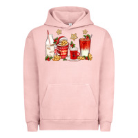 Pigment Salmon santa fuel coffee cups Urban Hoodie - texasbilliewilder