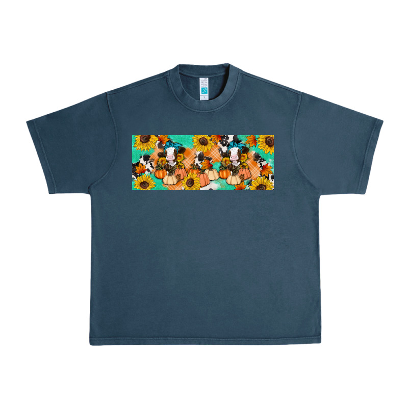 Cow Fall Pumpkin Urban Heavy Tee by Artiststas | Teevron