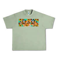 Oil Green Cow fall pumpkin Urban Heavy Tee - Artiststas
