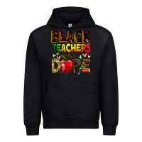 Black Black Teacher's are dope juneteenth Urban Hoodie - Zillion Design Studio