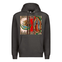 Smoke Virgin Mary Mexican Flag Premium Hoodie - CTS Tumbler Store