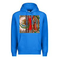 True Royal Virgin Mary Mexican Flag Premium Hoodie - CTS Tumbler Store