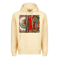 Pina Colada Virgin Mary Mexican Flag Premium Hoodie - CTS Tumbler Store