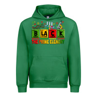 Emerald Black the prime element juneteenth Urban Hoodie - Zillion Design Studio