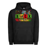 Pigment Black Black the prime element juneteenth Urban Hoodie - Zillion Design Studio