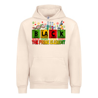 Sandshell Black the prime element juneteenth Urban Hoodie - Zillion Design Studio