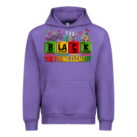 Tulip Black the prime element juneteenth Urban Hoodie - Zillion Design Studio