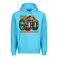 Ocean Blue with god all things are possible Premium Hoodie - CTS Tumbler Store