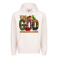 Pale Pink with god all things are possible Premium Hoodie - CTS Tumbler Store