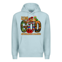 Blue Mist with god all things are possible Premium Hoodie - CTS Tumbler Store