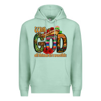 Seafoam with god all things are possible Premium Hoodie - CTS Tumbler Store