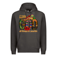 Smoke with god all things are possible Premium Hoodie - CTS Tumbler Store