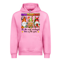 Fuchsia Pink hallothanksmas its the most wonderful time of the Urban Hoodie - texasbilliewilder