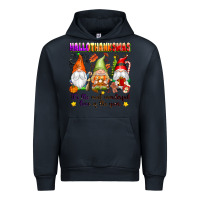 Navy hallothanksmas its the most wonderful time of the Urban Hoodie - texasbilliewilder